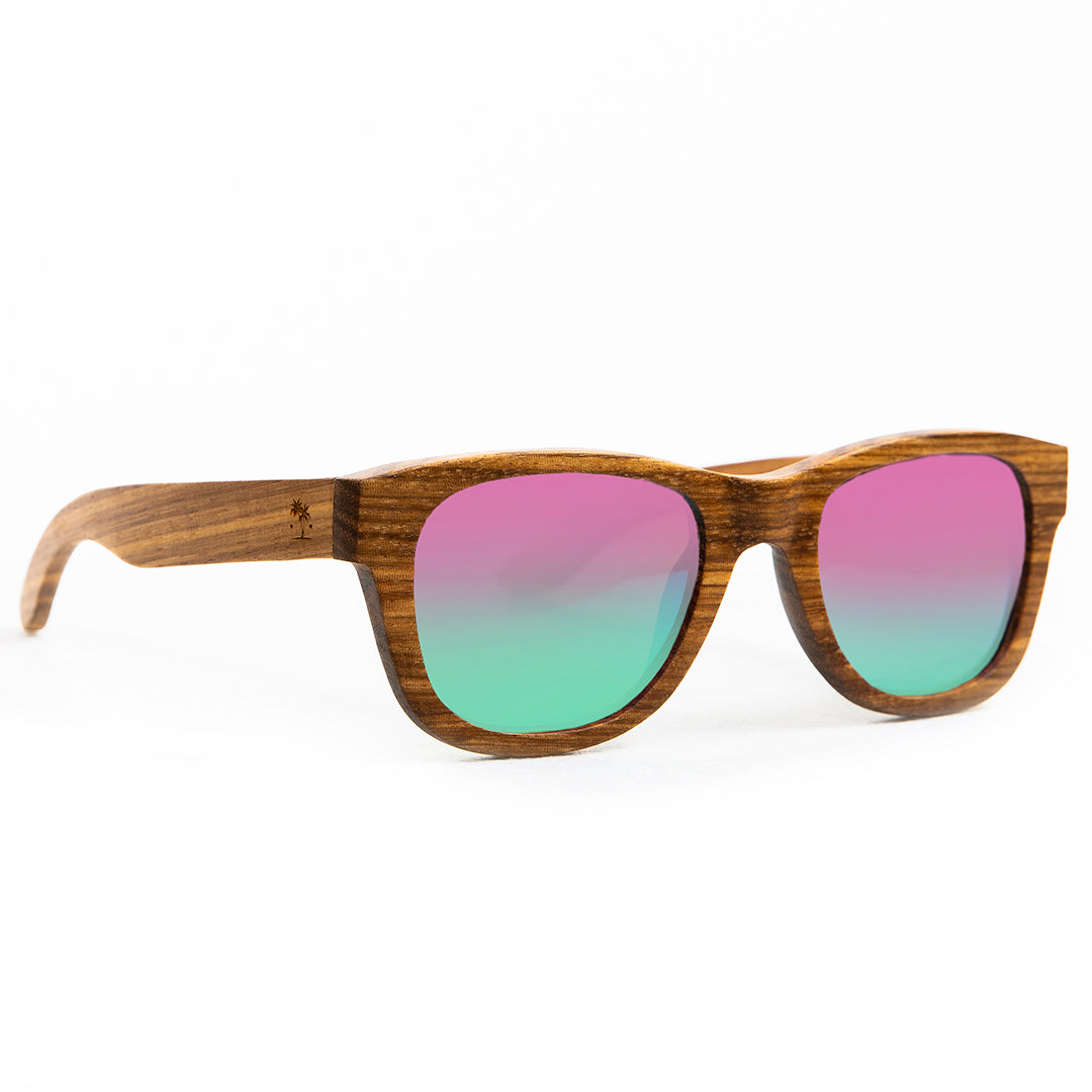 Natural Wood with Polarized Lens