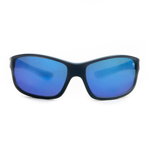 Wrap Around Sport with Polarized Lens: Blue