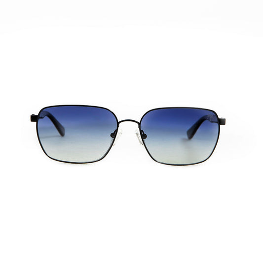 Polarized Titanium Rectangle: Blue