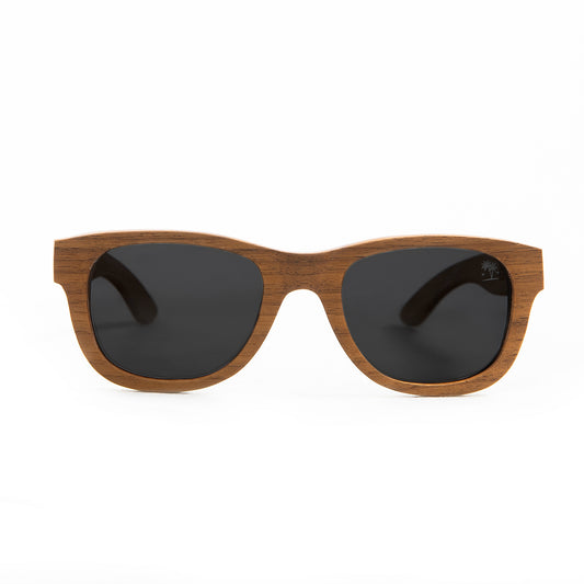 Dark Natural Wood with Polarized Lens